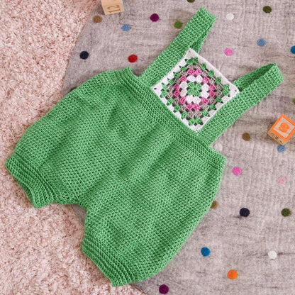 Bernat Crochet Baby Romper 18 mos
