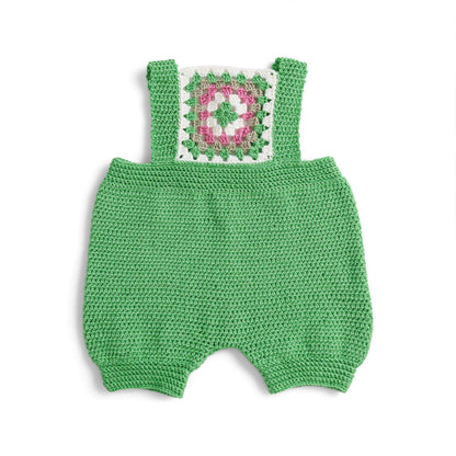 Bernat Crochet Baby Romper 18 mos