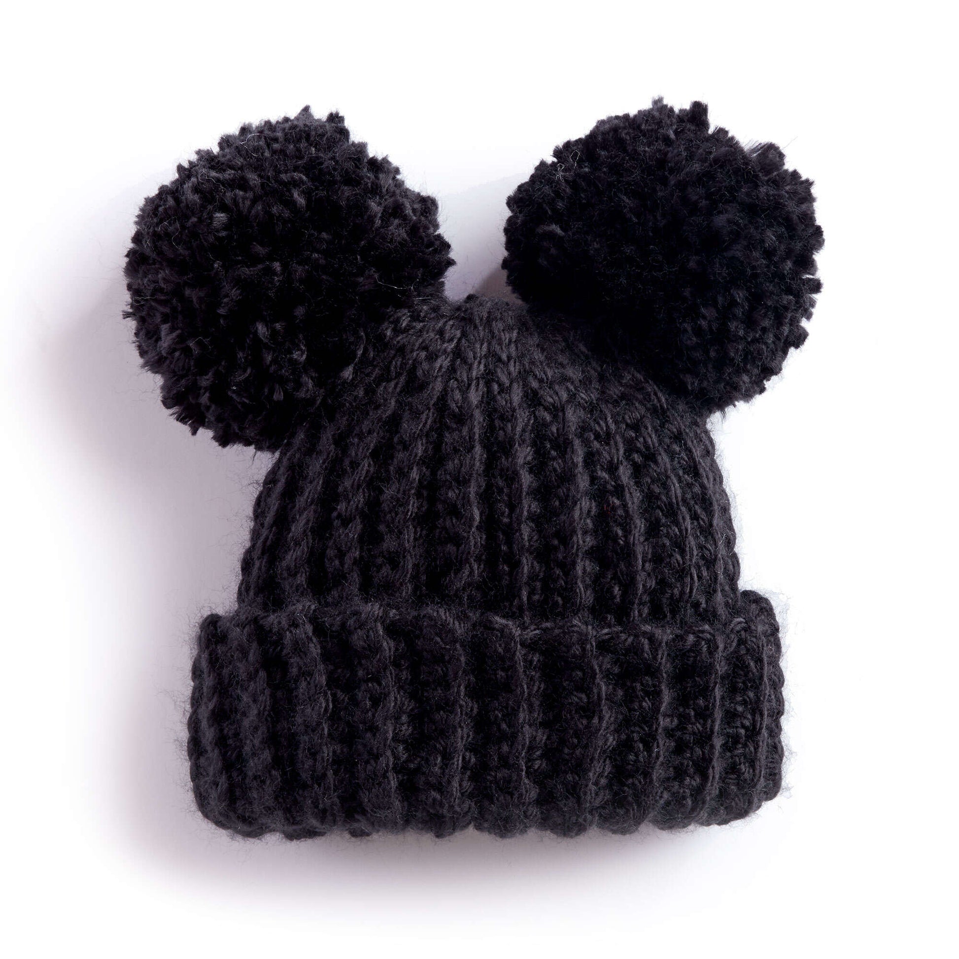 Bernat Adorable Pompom Crochet Hat Version 2