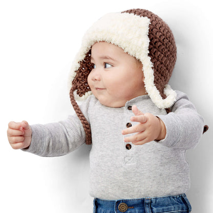 Bernat Crochet Little Trapper Hat 6-12 mos
