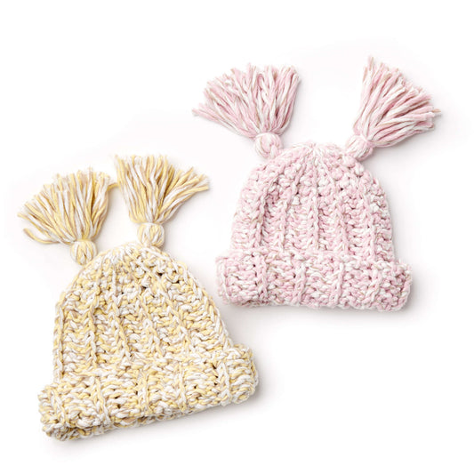 Crochet Hat made in Bernat Baby Marly yarn