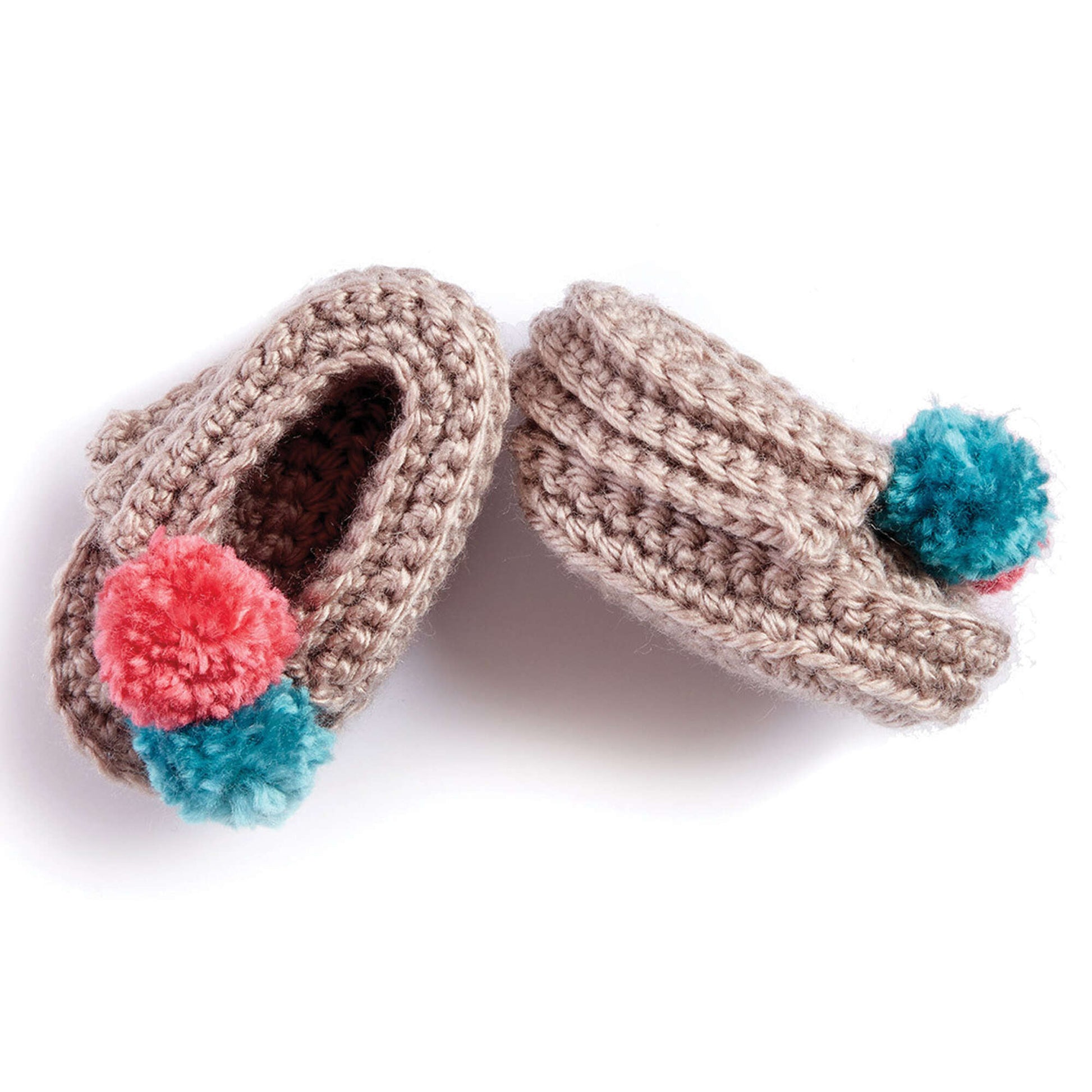 Bernat Wee Crochet Moccasins Single Size