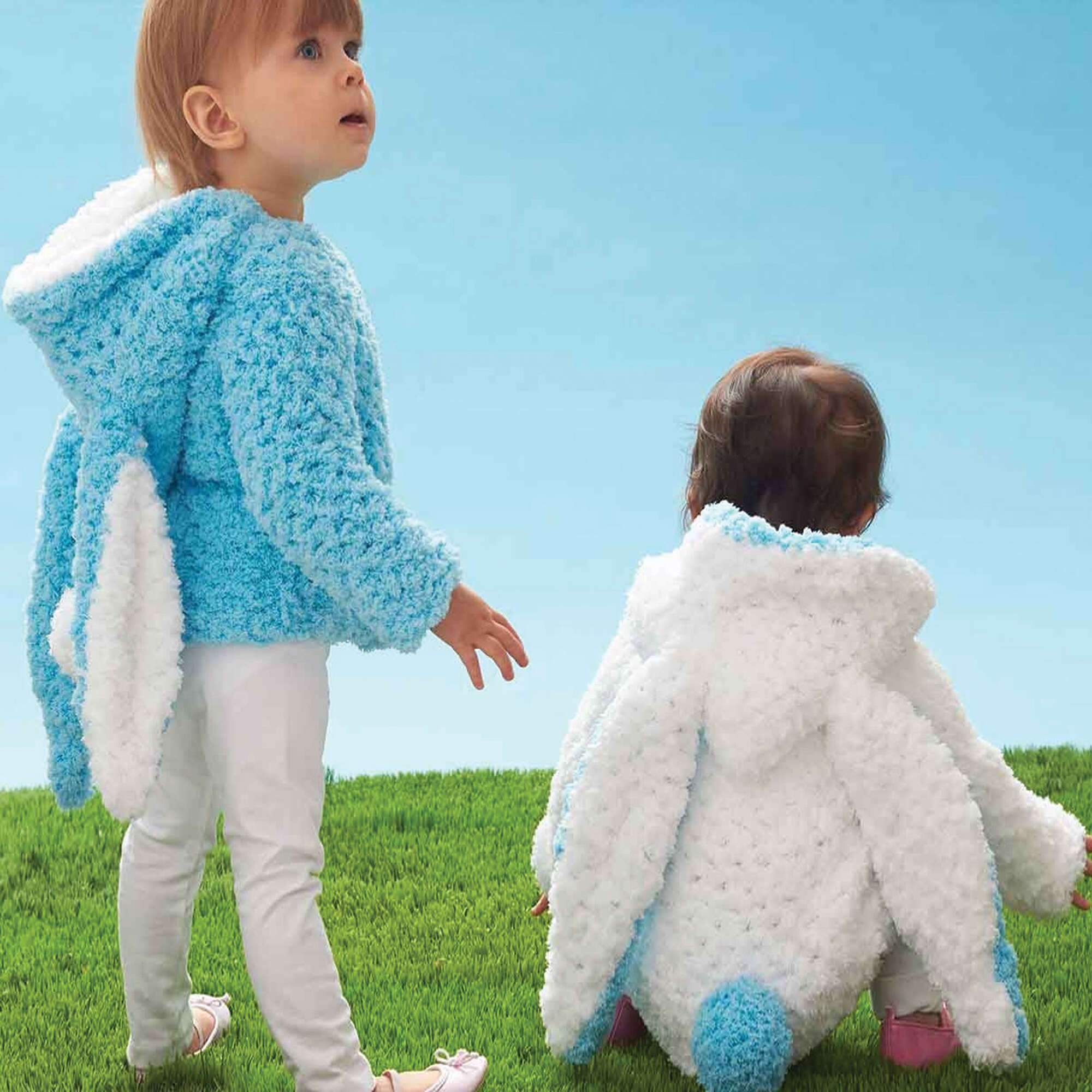 Free Easy Bernat Hippity-Hop Bunny Hoodie Crochet Pattern