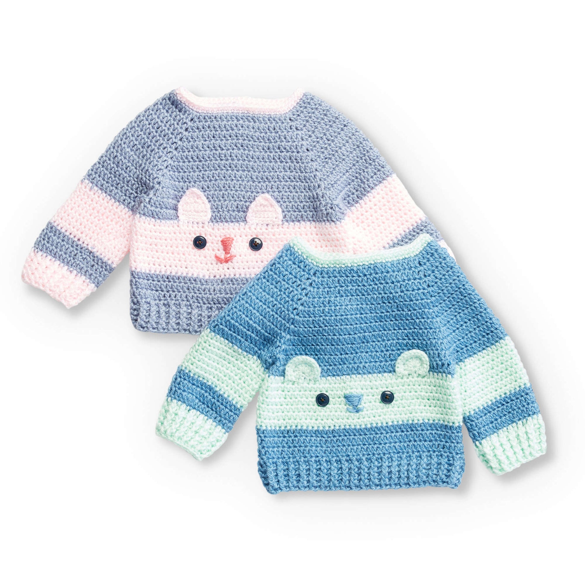 Bernat Crochet Character Sweaters Kitty