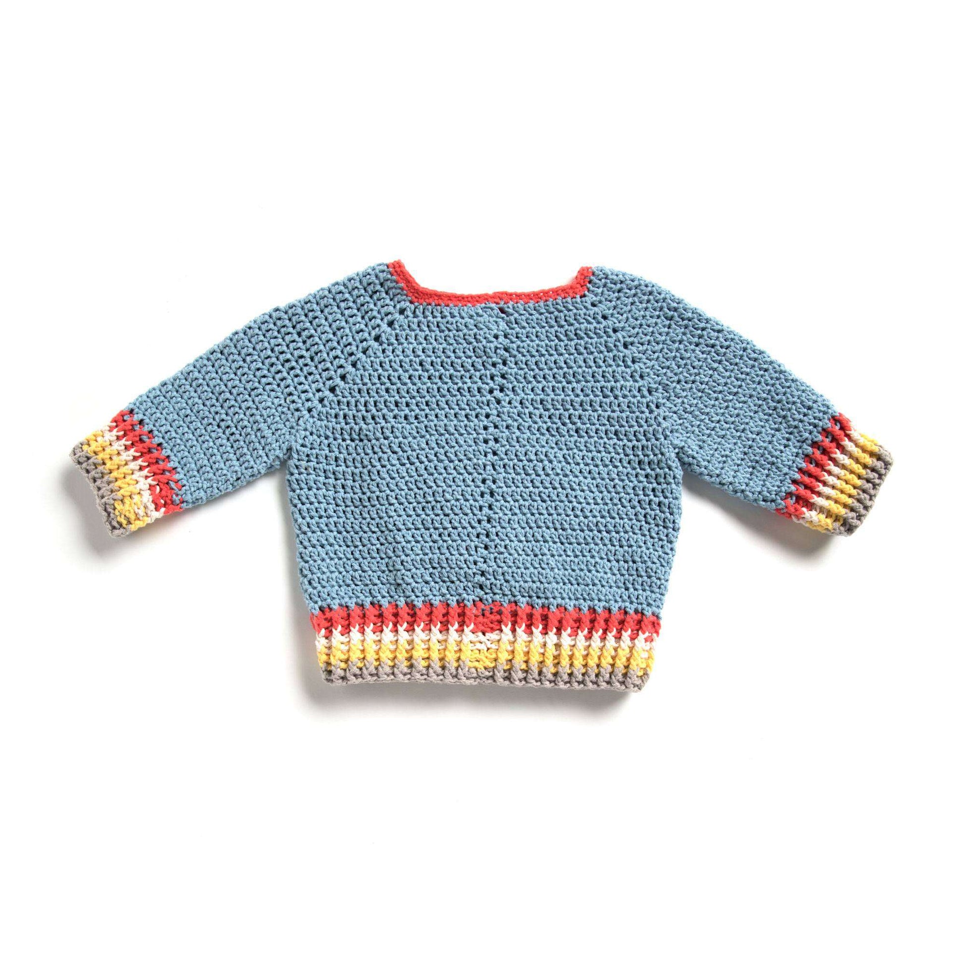 Free Bernat Crochet Rocket Sweater Pattern