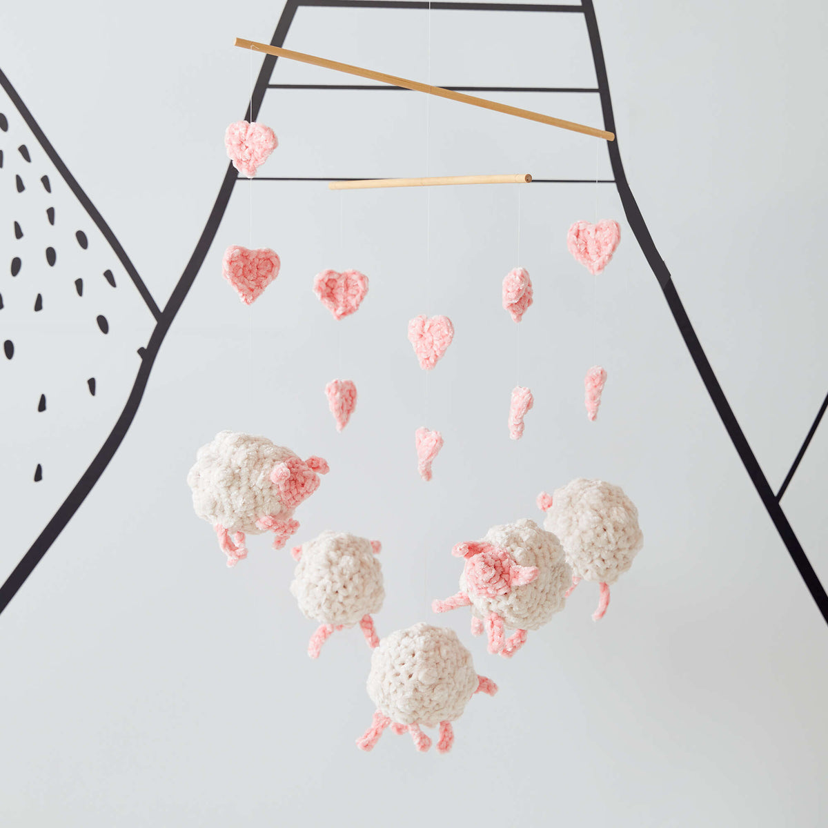 Crochet Toy made in Bernat Baby Velvet yarn