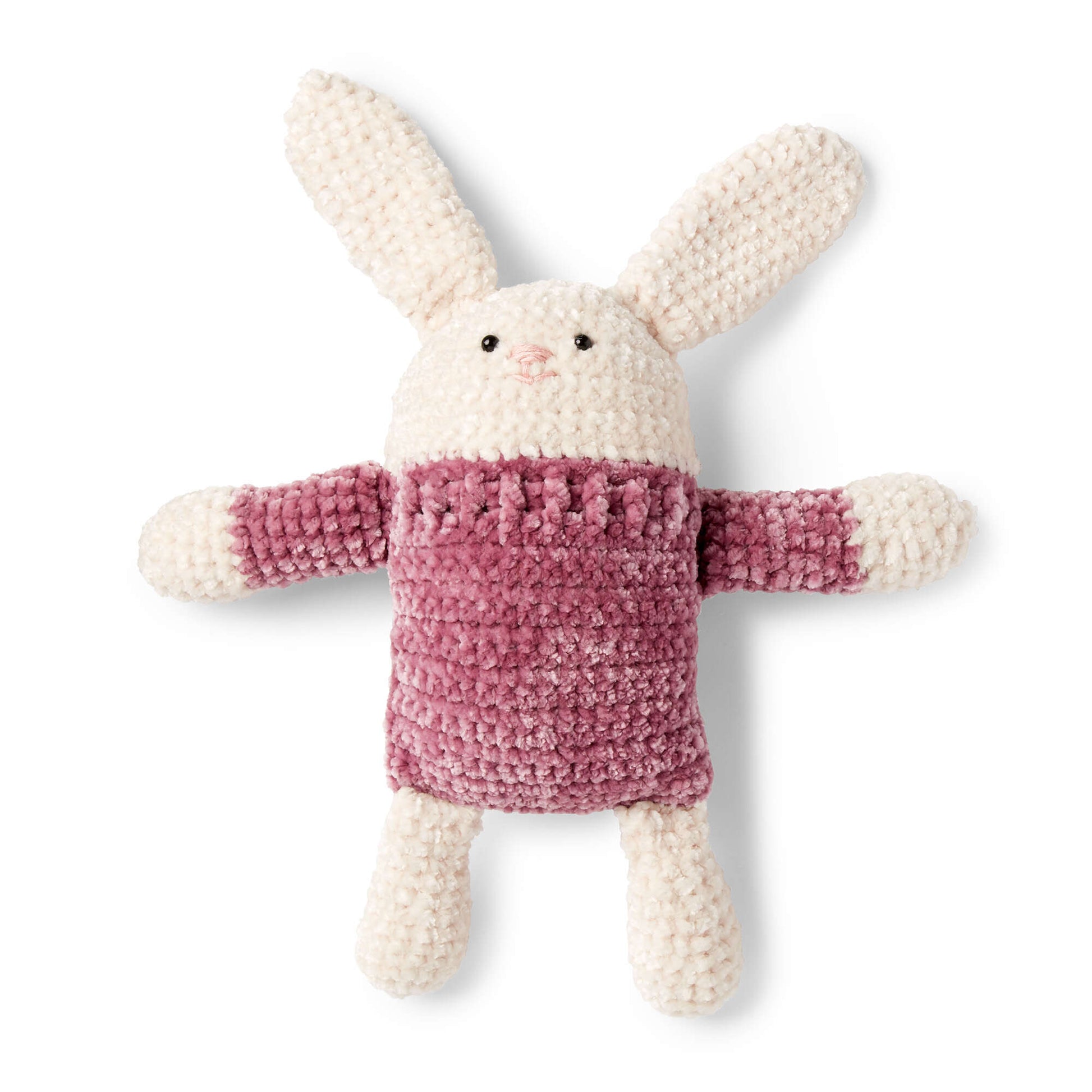 Free Bernat Square Hare To Crochet Pattern