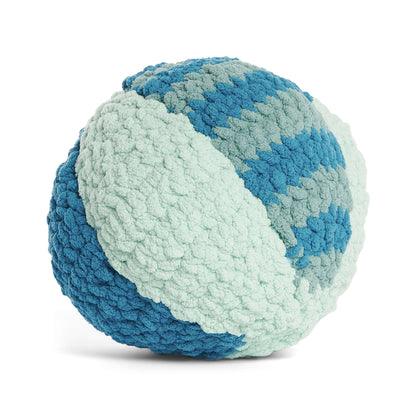 Bernat Crochet Beach Ball Toys Crochet Toy made in Bernat Blanket O'Go yarn
