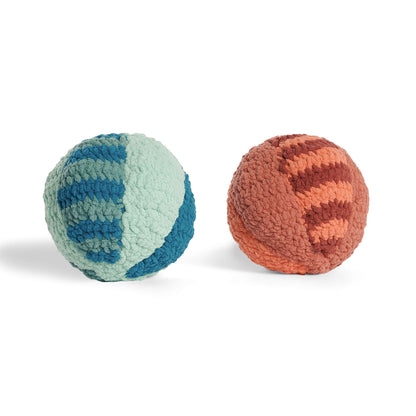 Bernat Crochet Beach Ball Toys Crochet Toy made in Bernat Blanket O'Go yarn