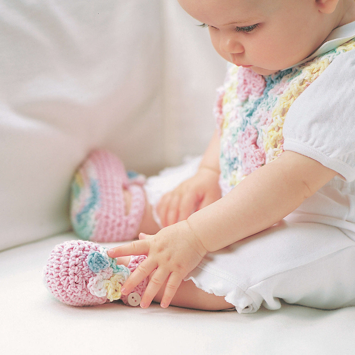 Crochet Set made in Bernat Handicrafter Cotton yarn