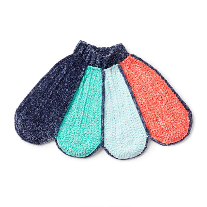 Bernat Crochet Petal Poncho 2/3 yrs