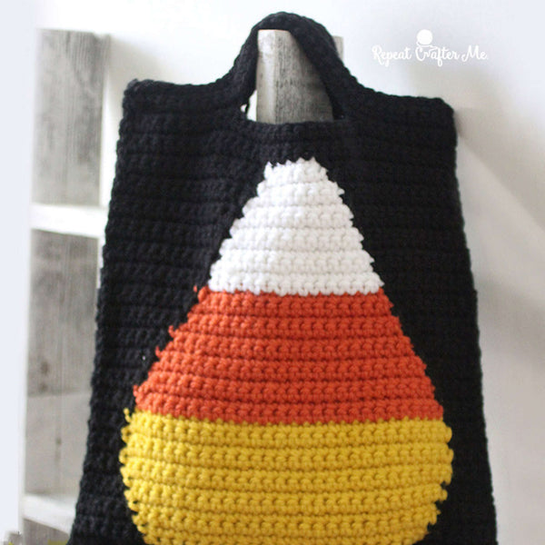 Candy Corn Trick or Treat Bag