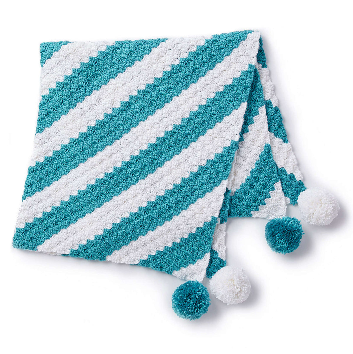 Crochet Blanket made in Bernat Softee Baby yarn