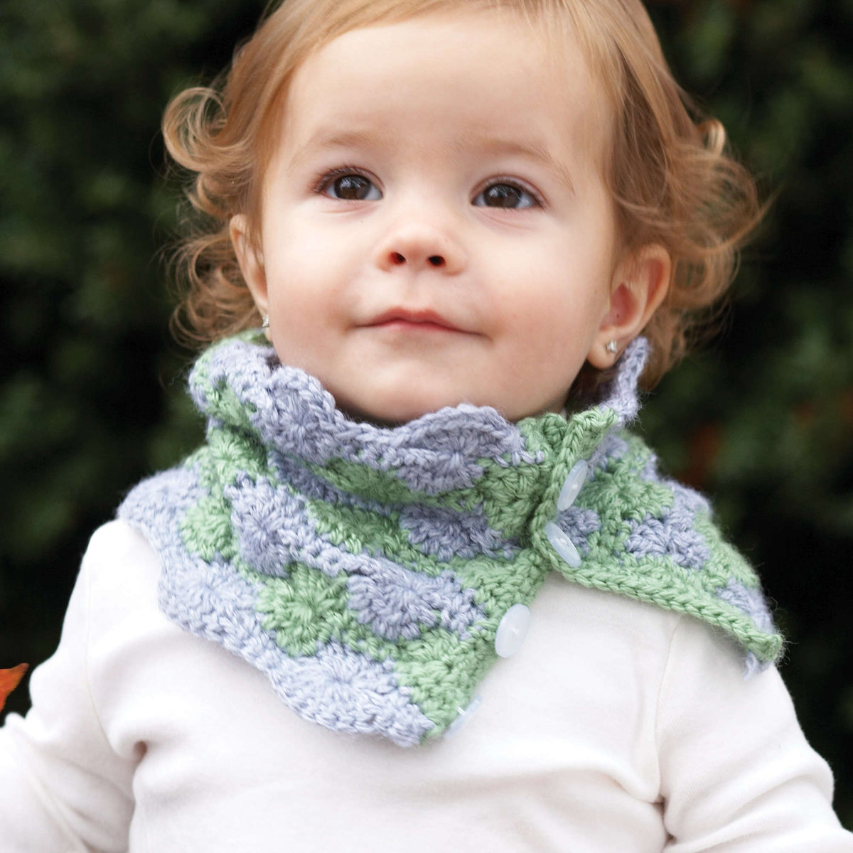 Crochet Cowl made in Bernat Softee Chunky yarn