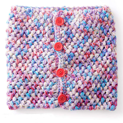 Bernat Crochet Kid Cowl Crochet Cowl made in Bernat Softee Baby yarn