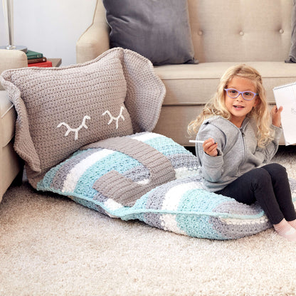 Bernat Crochet Fun Floor Pillow Elepant