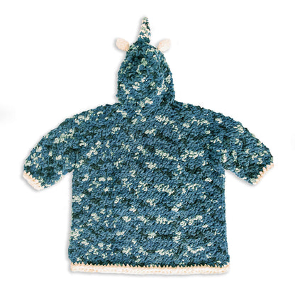 Bernat Unique Unicorn Kids Crochet Blanket Hoodie All Variants