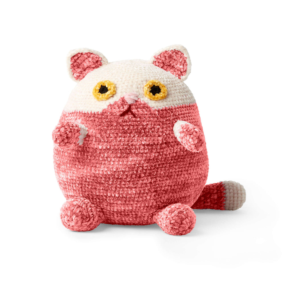 Bernat Fat Cat Crochet Stuffie Yarnspirations