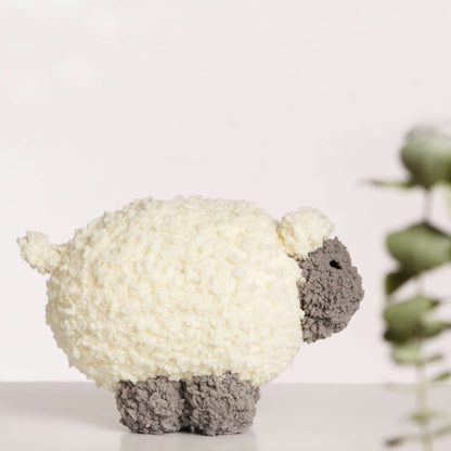 Bernat Baa Ram Ewe Crochet Sheep Toy Crochet Toy made in Bernat Sheepy yarn