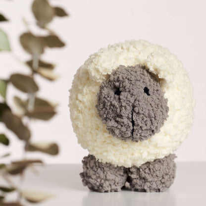 Bernat Baa Ram Ewe Crochet Sheep Toy Crochet Toy made in Bernat Sheepy yarn