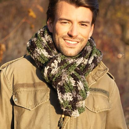 Bernat Crochet Men's Scarf Version 1