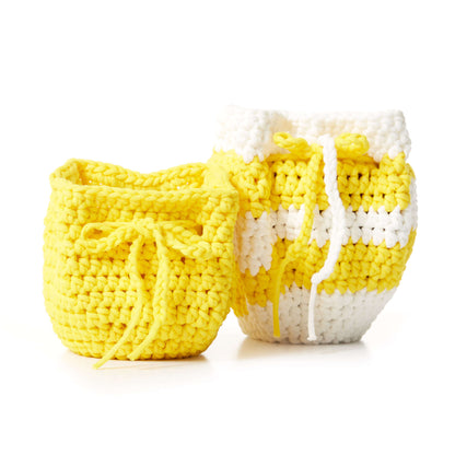 Bernat Slouchy Crochet Plant Pot Cozy Small