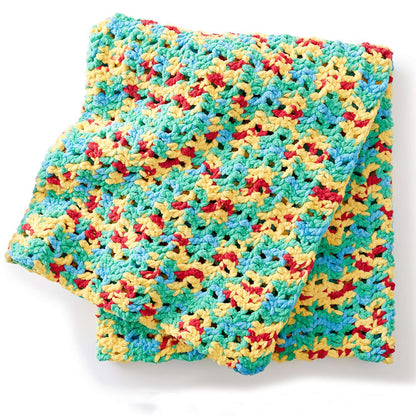 Bernat Bright Beginnings Crochet Blanket Crochet Blanket made in Bernat Blanket yarn