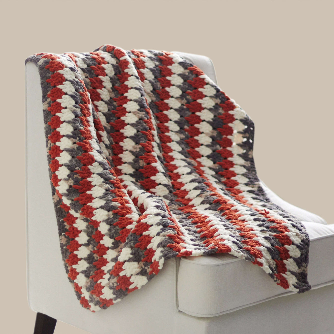 Bernat Larksfoot Crochet Blanket Yarnspirations