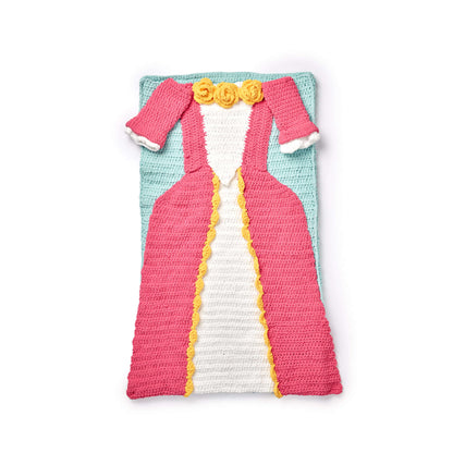 Free Bernat Dreamy Princess Snuggle Sack Crochet Pattern