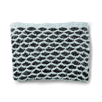 Bernat Lattice Shells Crochet Afghan Crochet Blanket made in Bernat Velvet yarn