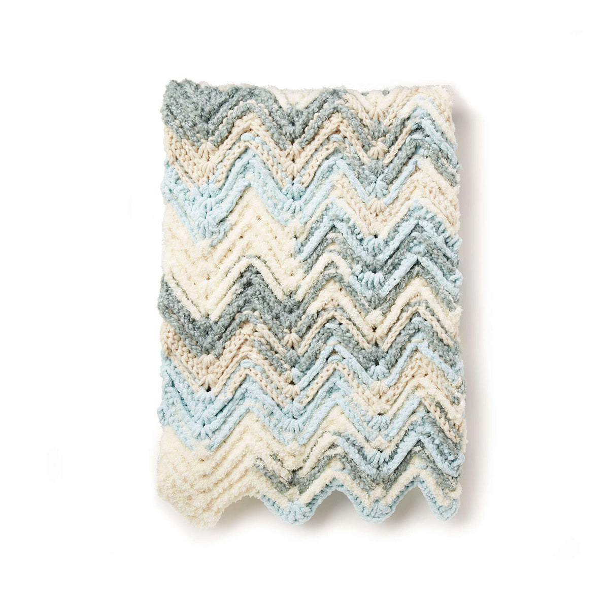 Crochet Blanket made in Bernat Home Bundle yarn