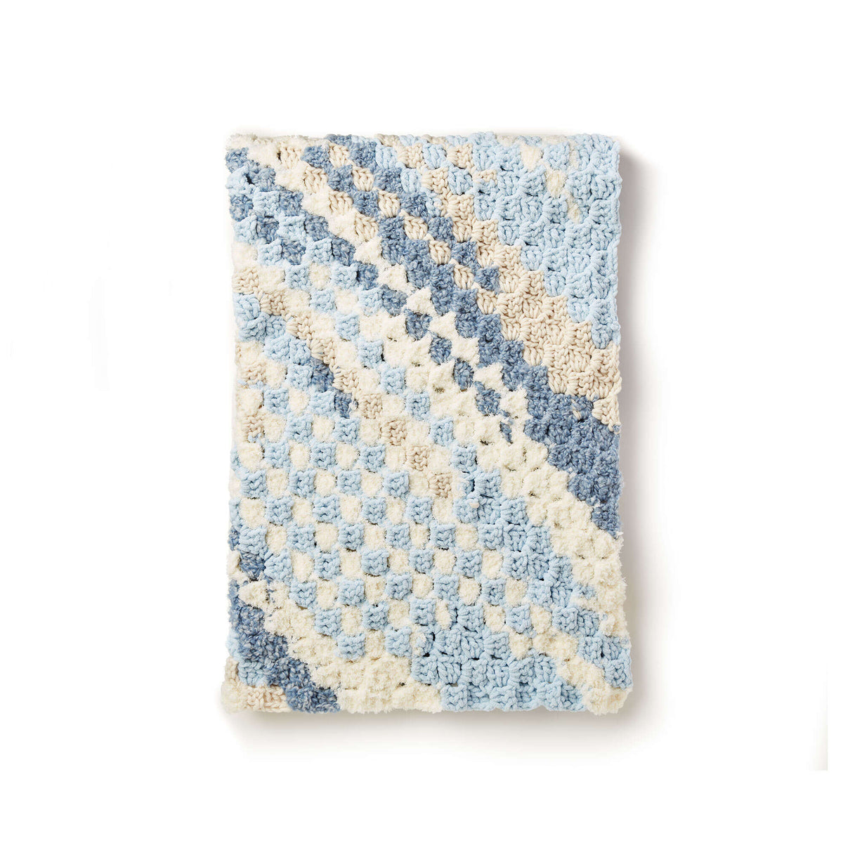 Crochet Blanket made in Bernat Home Bundle yarn