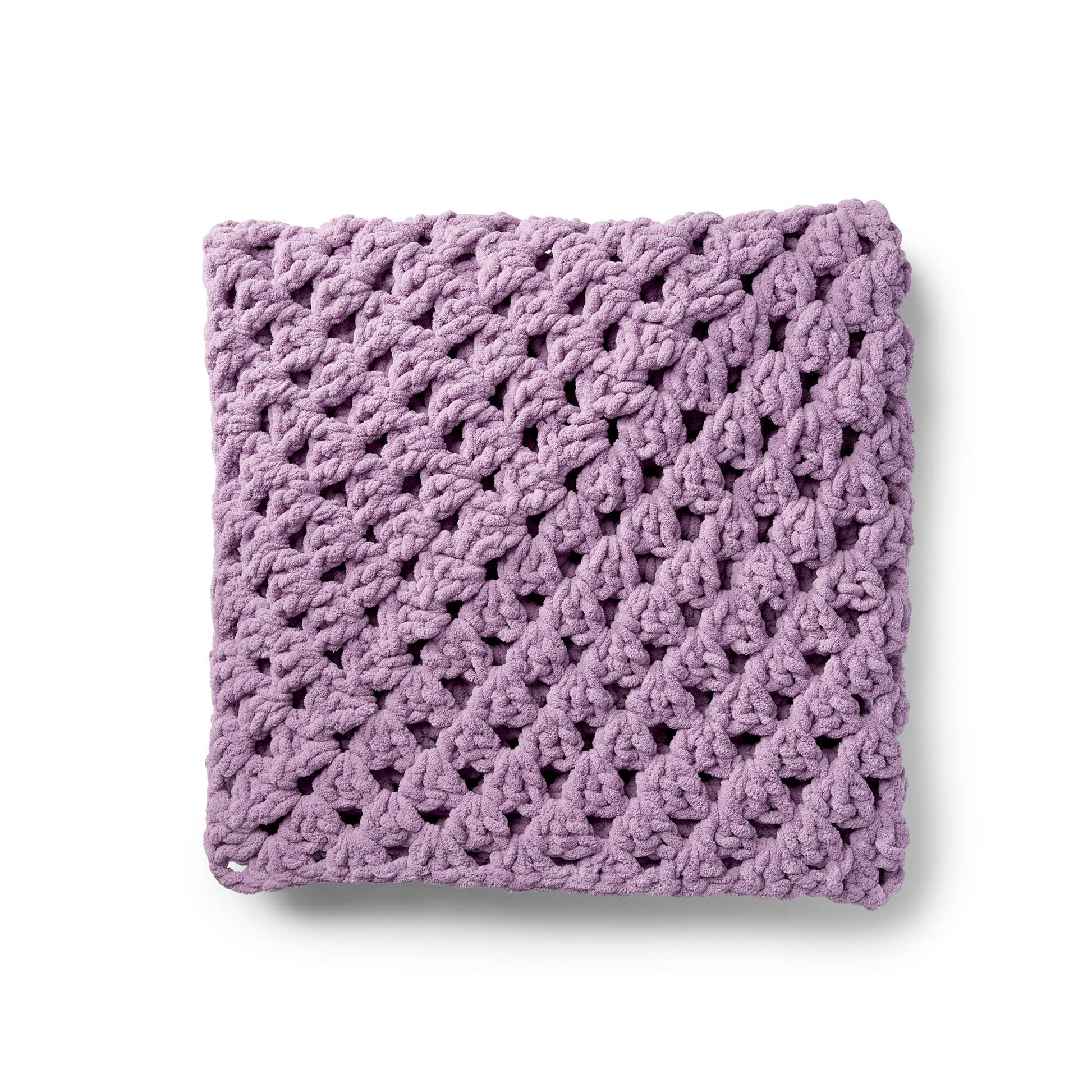 Bernat Granny Rectangle Crochet Afghan Crochet Blanket made in Bernat Blanket Extra yarn
