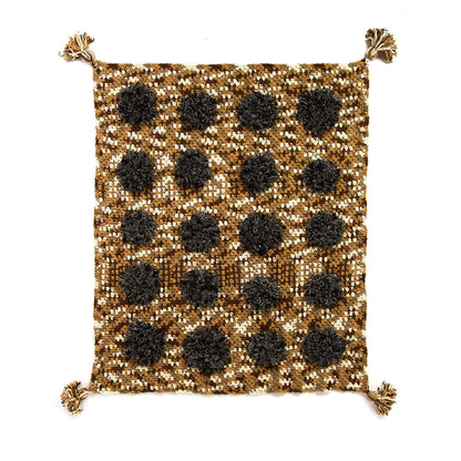 Bernat Loopy Dots Crochet Blanket Crochet Blanket made in Bernat Blanket yarn
