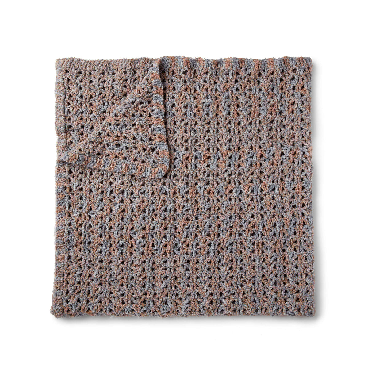Free Easy Bernat V-easy Does It Blanket Crochet Pattern | Yarnspirations
