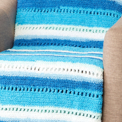 Bernat Soft And Breezy Crochet Blanket Crochet Blanket made in Bernat Blanket Breezy yarn