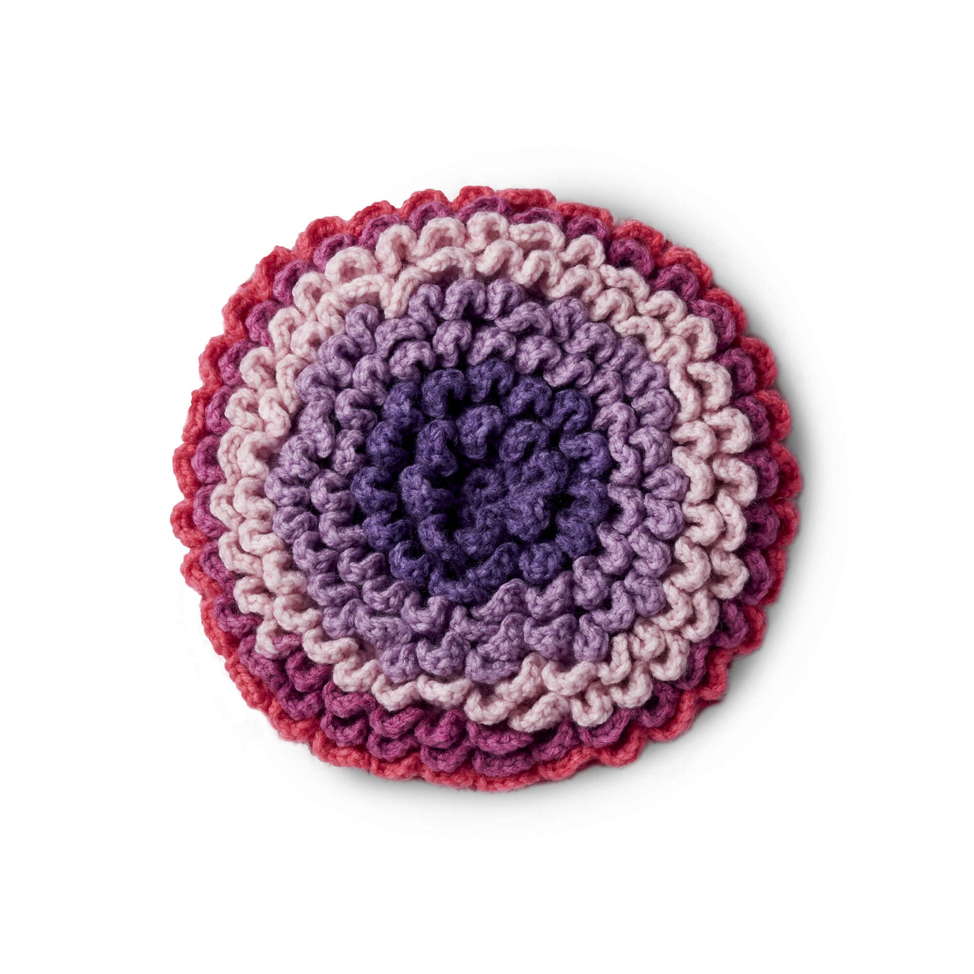 Free Bernat Pop! Petals Crochet Blanket Pattern