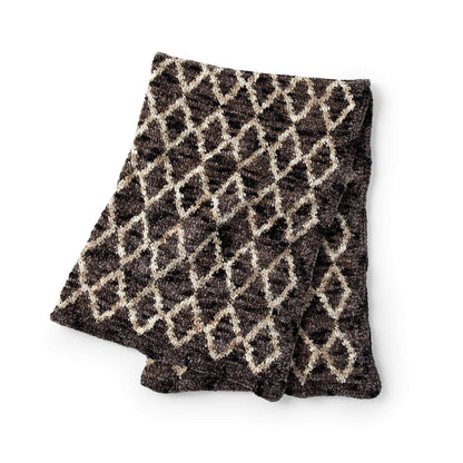 Bernat Trellis Crochet Blanket Single Size