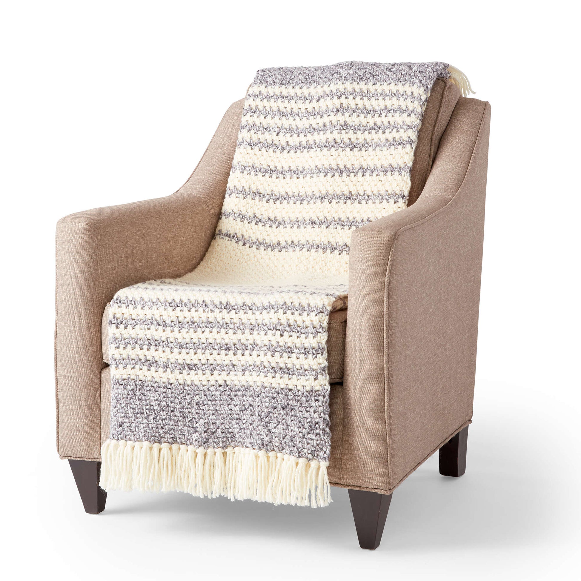 Free Bernat Twist & Weave Crochet Blanket Pattern