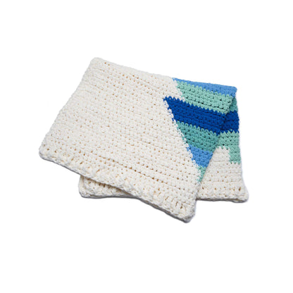 Bernat Cozy Crochet Tree Blanket Crochet Blanket made in Bernat Blanket yarn