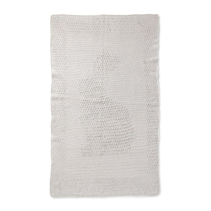 Bernat Woodland Bunny Crochet Blanket Single Size