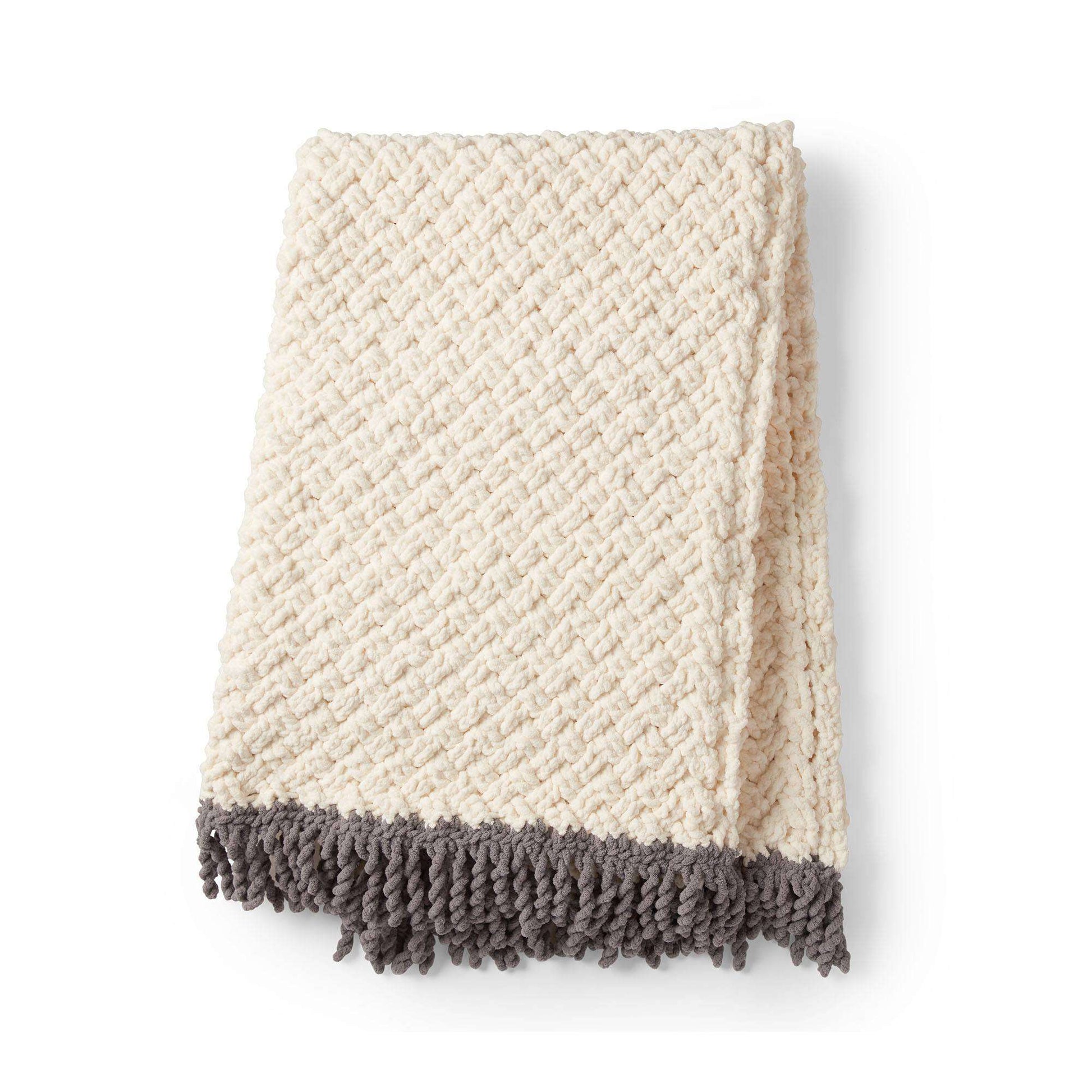 Bernat Celtic Texture Crochet Blanket Yarnspirations