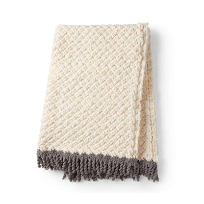 Bernat Celtic Texture Crochet Blanket Crochet Blanket made in Bernat Blanket yarn