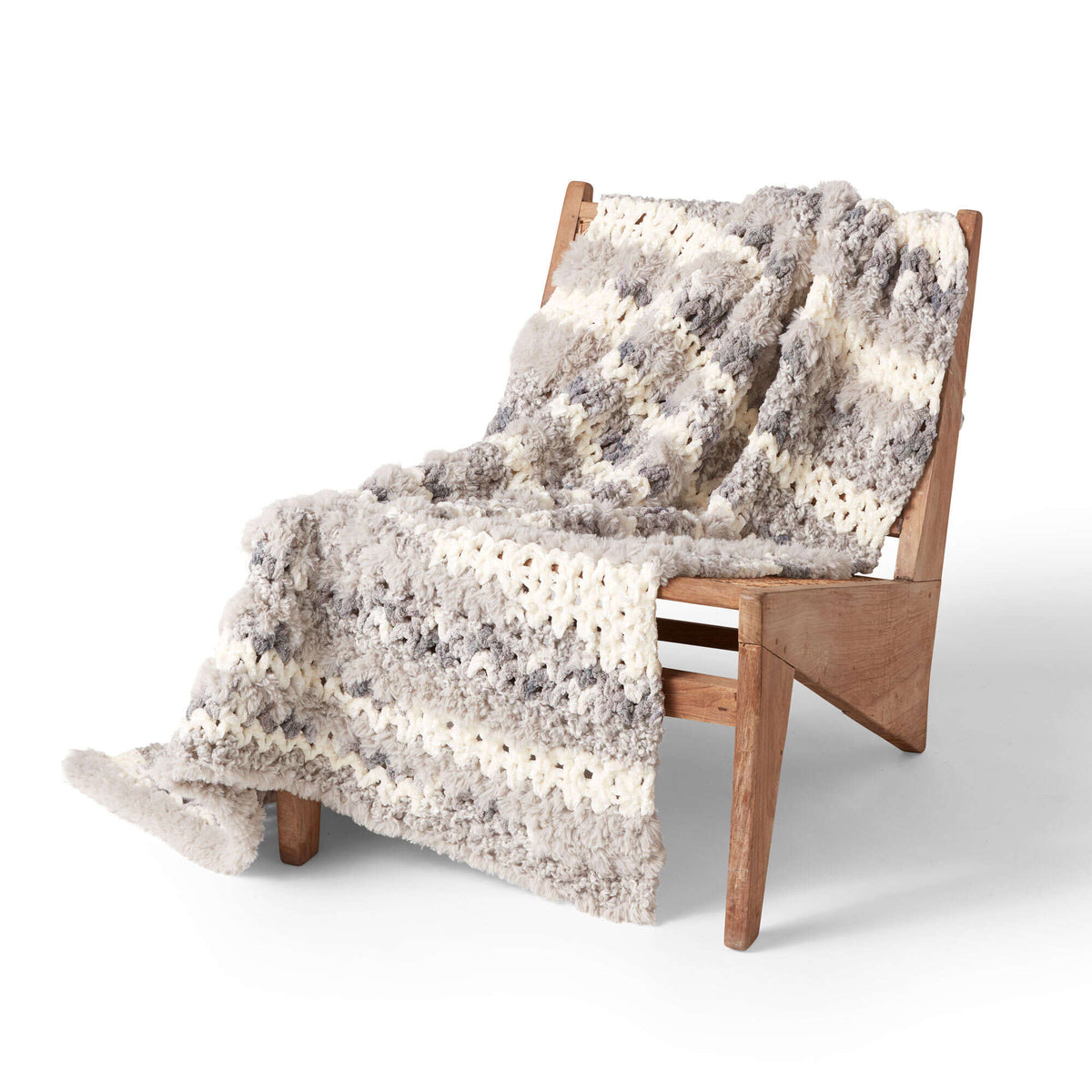 Crochet Blanket made in Bernat Casa yarn