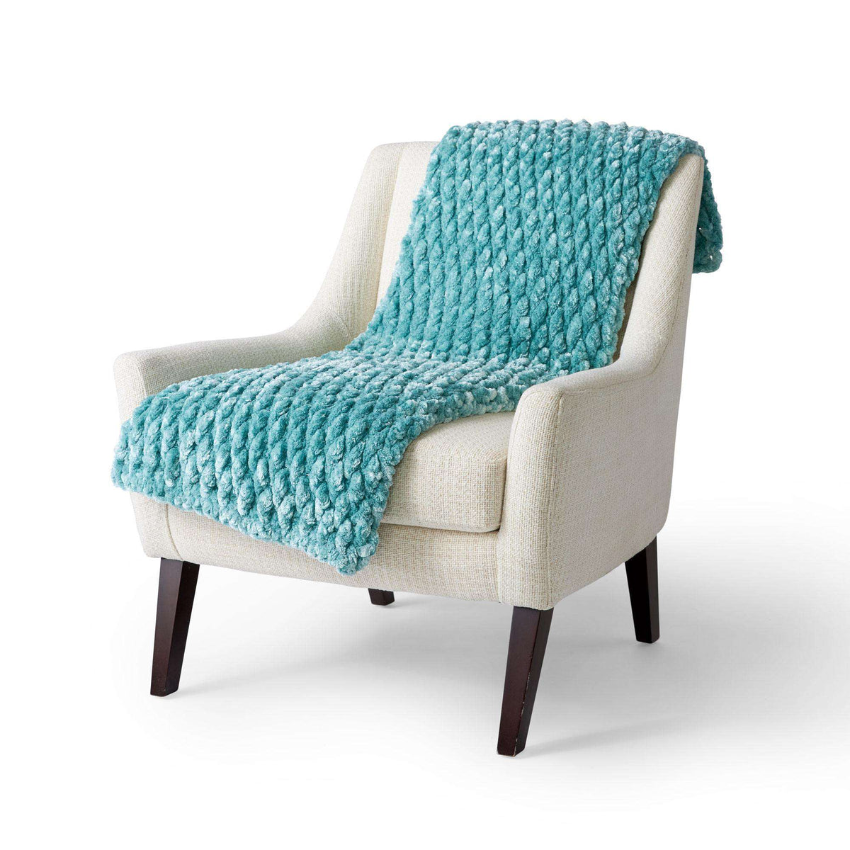 Crochet Blanket made in Bernat Velvet Plus yarn