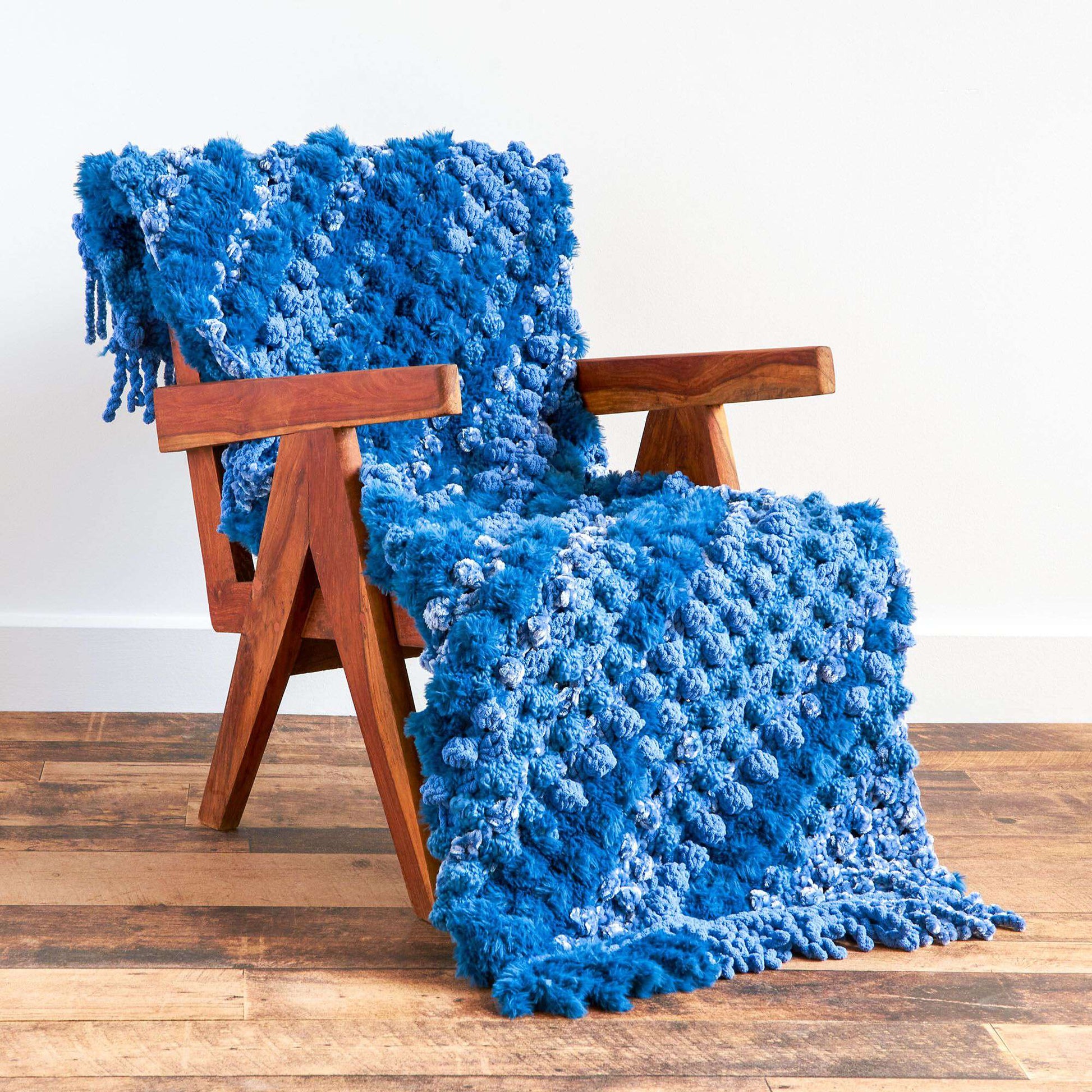 Free Bernat Corner-to-Corner Textures Crochet Blanket Pattern