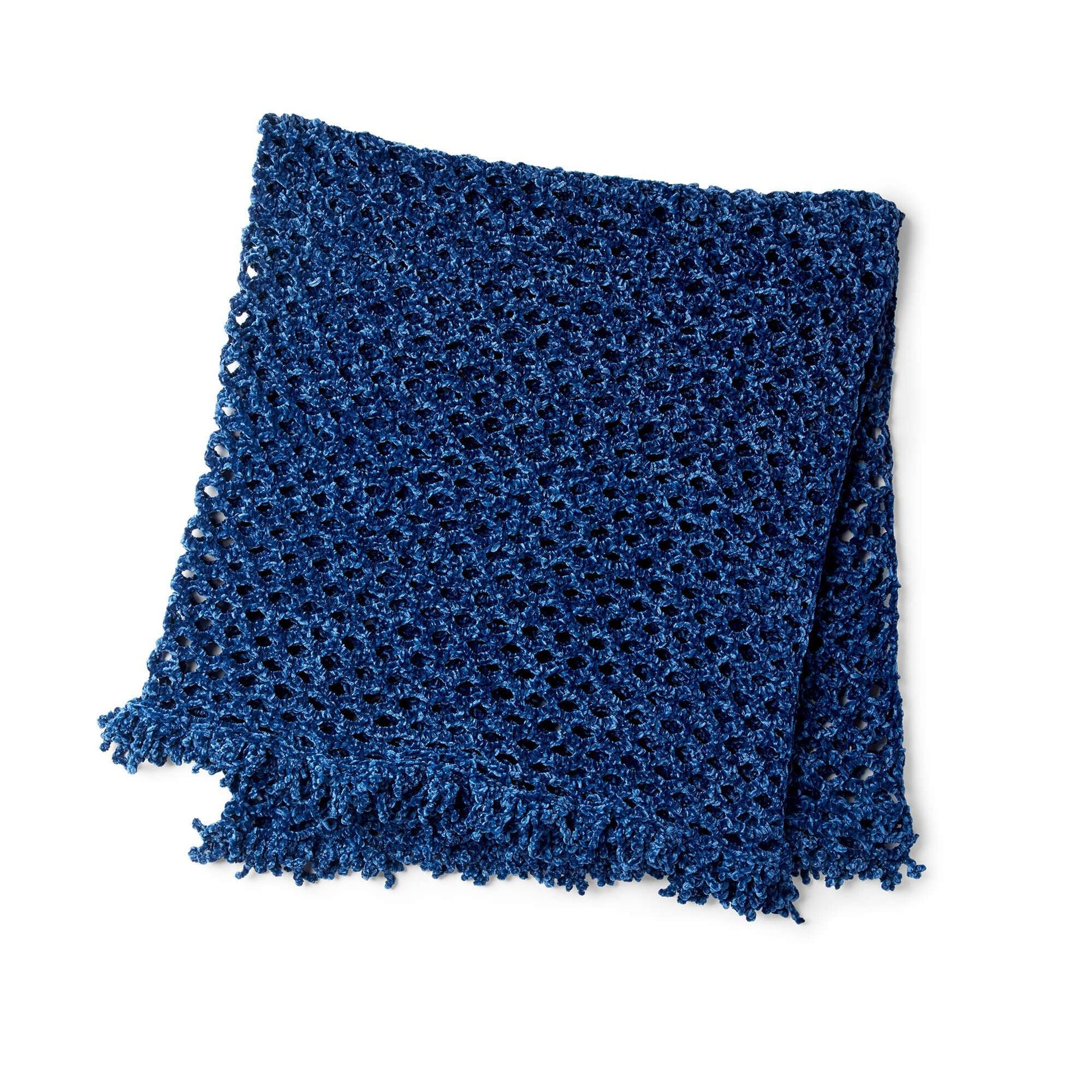 Free Bernat All Eyes On You Crochet Blanket Pattern
