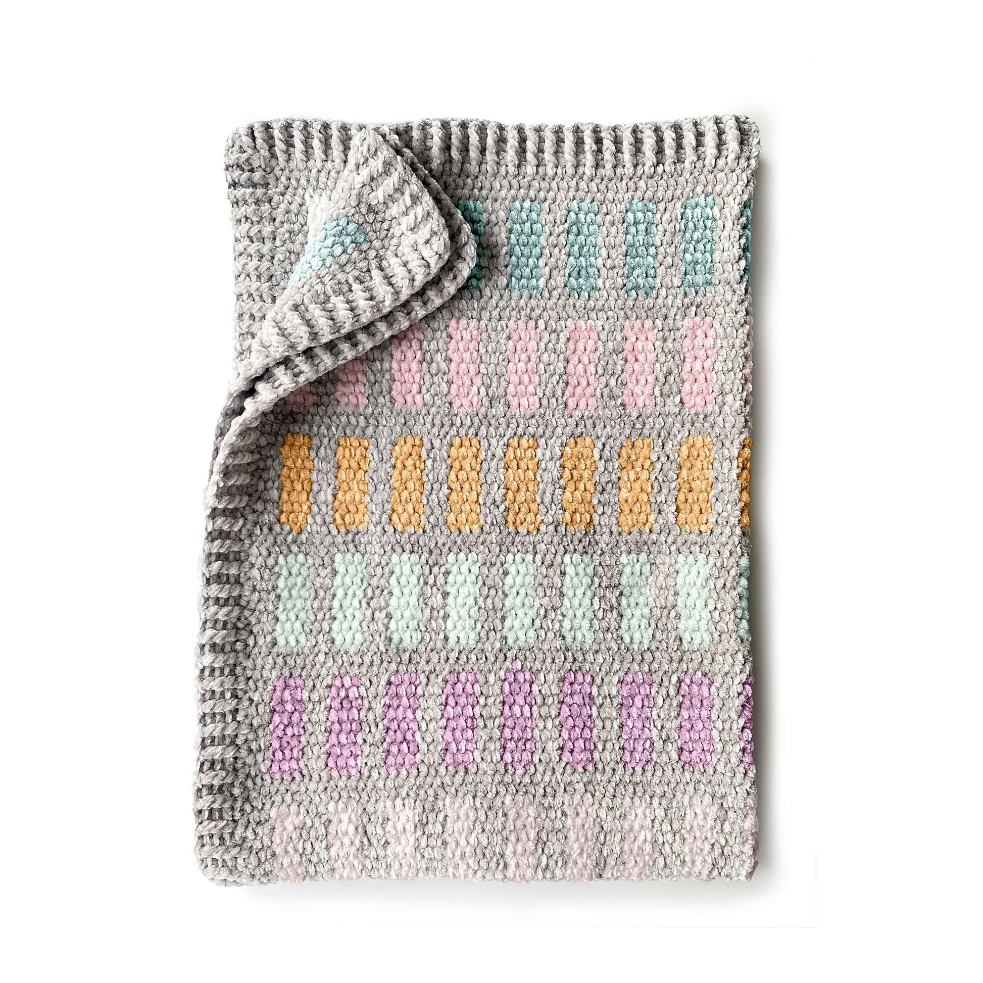 Free Bernat Crochet Chandelier Blanket Pattern