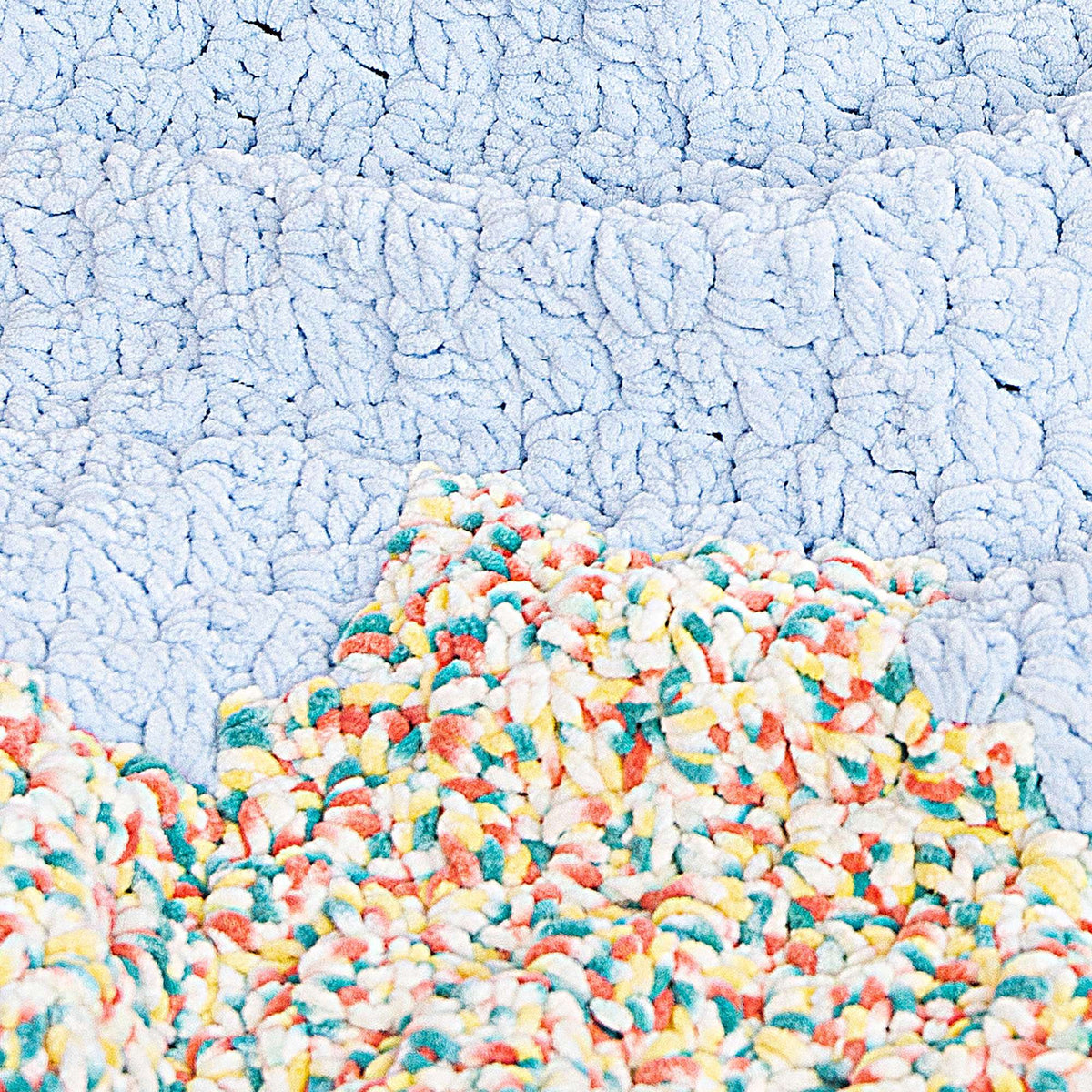 Crochet Blanket made in Bernat Baby Blanket yarn