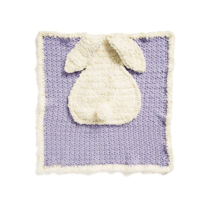 Bernat Sitting Little Bunny Crochet Blanket Crochet Blanket made in Bernat Bundle up yarn